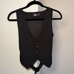Black Tiger Mist Vest Top